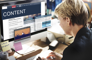 Importance of content marketing in business growth – infographic highlighting key strategies and benefits